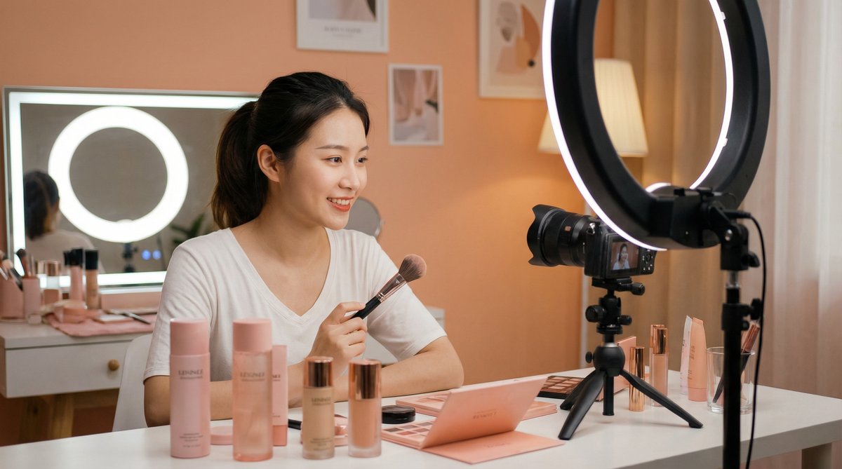 偷拍美妆视频教程